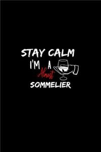 Stay Calm I'm Almost A Sommelier