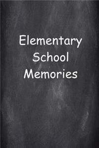 Graduation Journal Elementary School Memories Lined Journal Pages