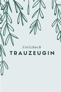 Notizbuch Trauzeugin