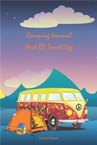 Camping Journal And RV Travel Log