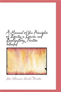 A Manual of the Principles of Equity a Concise and Explanatory Treatise Intended
