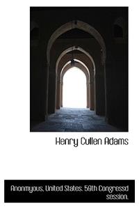 Henry Cullen Adams