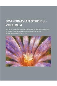 Scandinavian Studies (Volume 4)