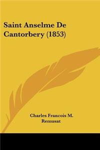 Saint Anselme De Cantorbery (1853)
