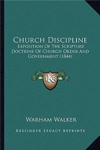 Church Discipline