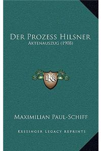 Der Prozess Hilsner