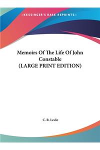 Memoirs of the Life of John Constable