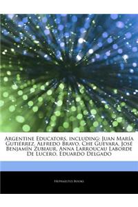 Articles on Argentine Educators, Including