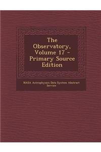 The Observatory, Volume 17
