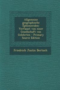 Allgemeine Geographische Ephemeriden