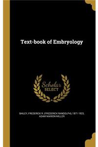 Text-book of Embryology