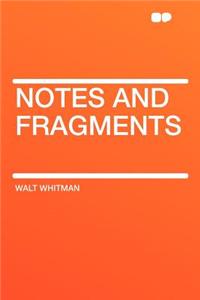 Notes and Fragments