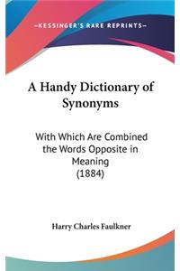 Handy Dictionary of Synonyms