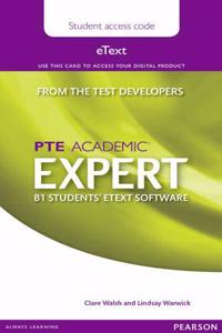 Expert Pearson Test of Eenglish Academic B1 eText