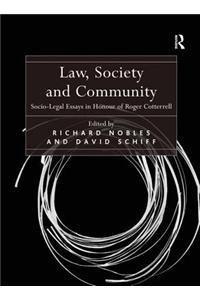 Law, Society and Community