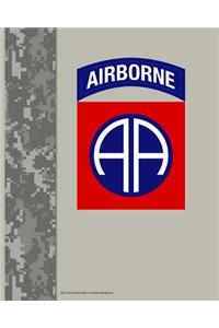 ACU Camo 82nd Airborne Division Notebook