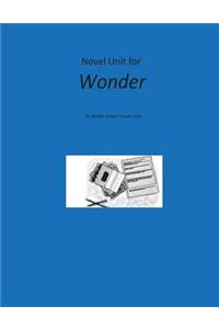 Novel Unit for Wonder