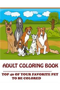 Adams Adult Coloring Book