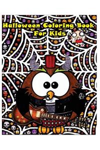 Halloween Coloring Book For Kids