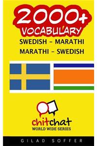 2000+ Swedish - Marathi Marathi - Swedish Vocabulary