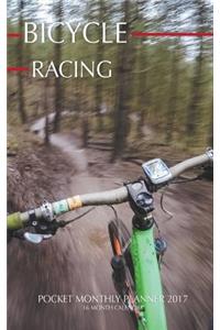 Bicycle Racing Pocket Monthly Planner 2017