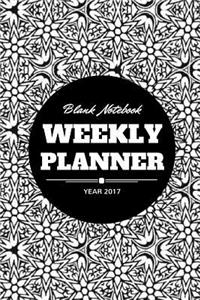 Blank Notebook Weekly Planner