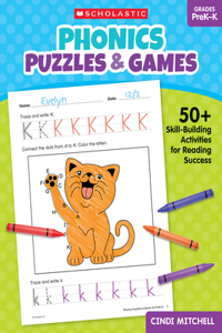 Phonics Puzzles & Games for Prek-K