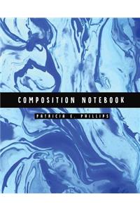 Composition Notebook: Light Blue Marble Notebook (8.5x11 Inches Large)