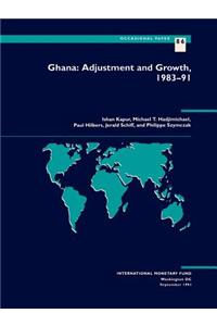 Occasional Paper (International Monetary Fund No. 86; Ghana