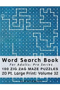Word Search Book For Adults