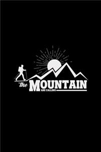 The mountain are calling: 6x9 Hiking - grid - squared paper - notebook - notes