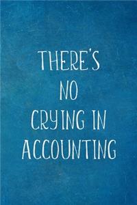 There's No Crying In Accounting
