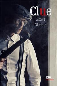 Clue score sheets