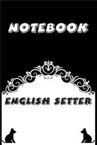 English Setter Notebook