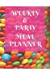 Weekly Meal & Party Planner