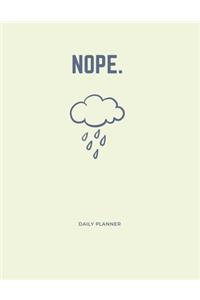 Nope. Daily Planner