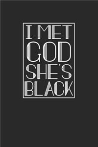 I Met God She's Black