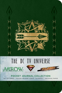 DC TV Universe: Pocket Notebook Collection (Set of 3)