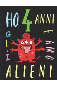 Ho 4 anni e amo gli alieni