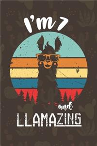 I am 7 And Llamazing