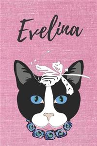 Evelina Katzen-Malbuch / Notizbuch Tagebuch