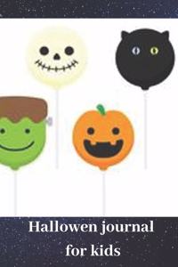 Halloween Journal for Kids