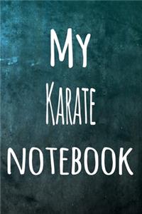 My Karate Notebook