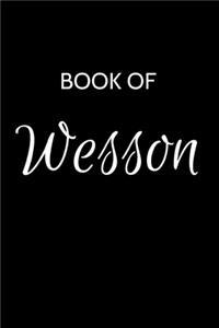 Wesson Journal