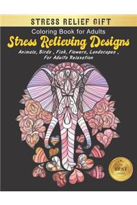 Coloring Books for Adults Relaxation Animals
