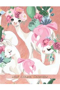 2020 Llama Calendar