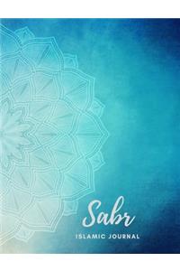 Sabr Islamic Journal / Islamic Quotes Book to Write In