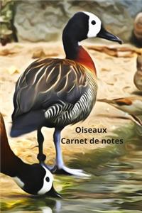 Oiseaux Carnet de notes