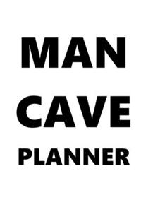 2020 Daily Planner For Men Man Cave Planner Black Font White Design 388 Pages