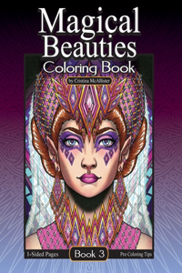 Magical Beauties Coloring Book
